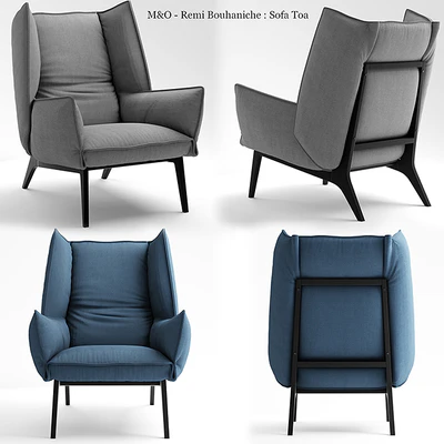 Armchair M &amp; O Remi Bouhaniche — Ver 1