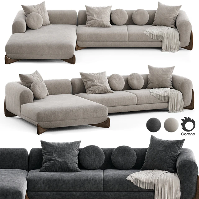 Softbay Porada Modular Sofa — Descargar