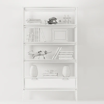 Dantone Home City Showcase with drawer — Ver 2