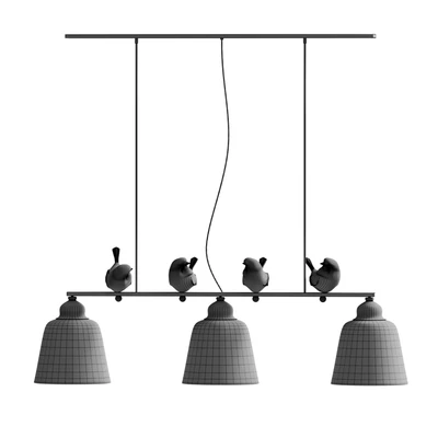 Подвесной светильник provence bird pendant line 3 — Ver 2