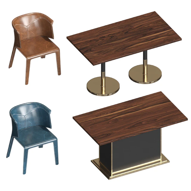 Visionnaire Anastasia Chairs and Tables — Descargar