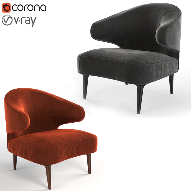 Armchair Minotti Aston — Скачать