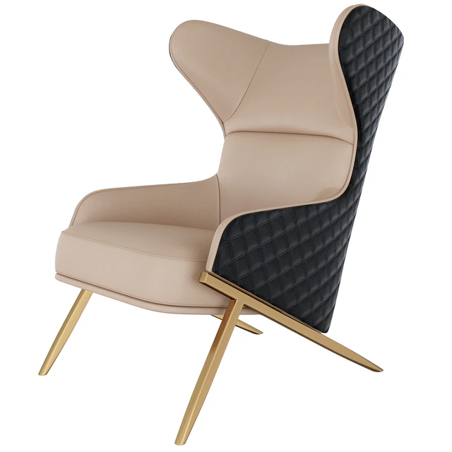 DON VITO ARMCHAIR ORANGE — Скачать