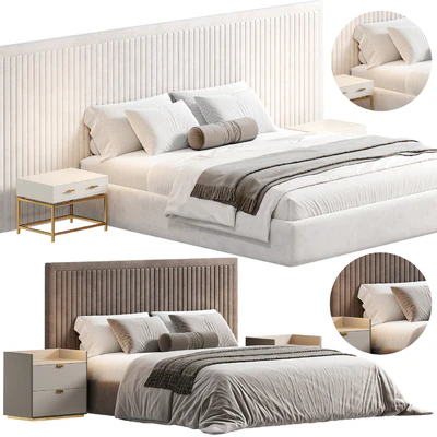 KAMIA Bed by cazarina — Ver 1