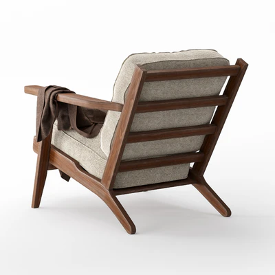 Armchair Modern Classic Leisure Armchair — Ver 2
