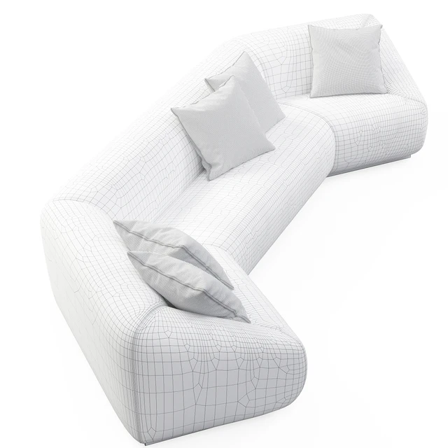 Stahl band pouf sectional sofa — Descargar