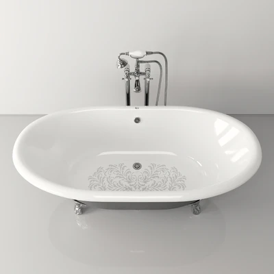Roca Newcast Classic Bathtub — Ver 3