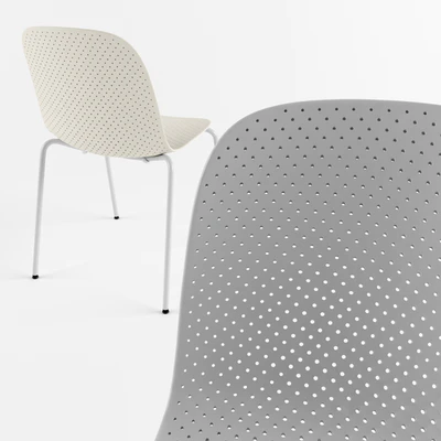 13Eighty chair. Wood. Steel. HAY. — Ver 2