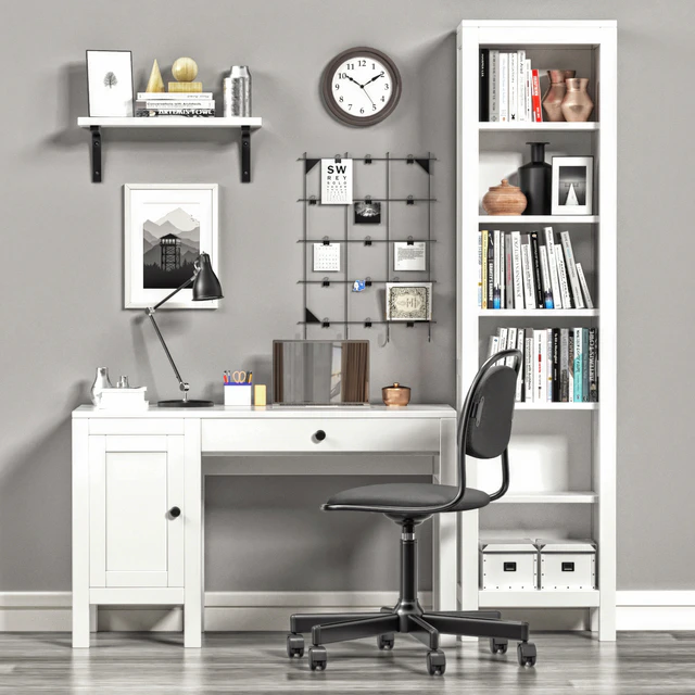 Ikea Hemnes Workplace and Bookcase — Descargar
