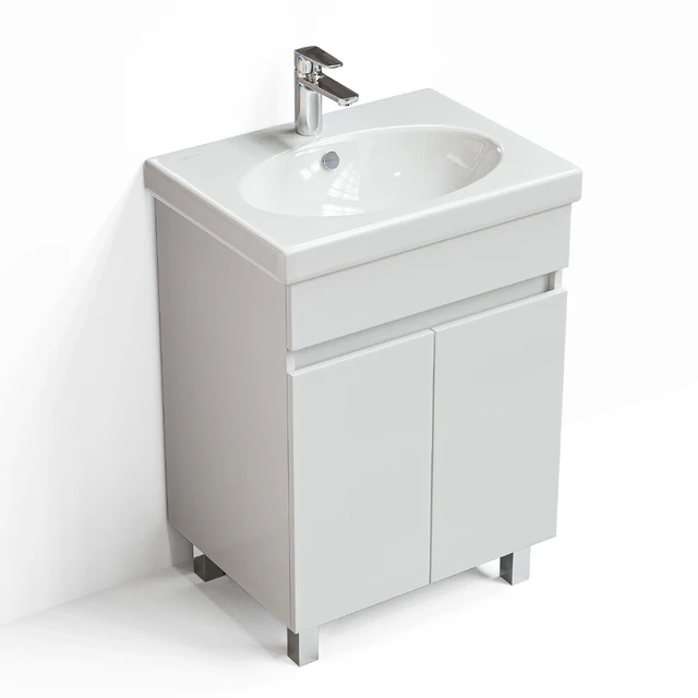 Sanita Luxe NEXT 60 washbasin with Sensea Line 60 cabinet — Descargar