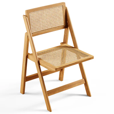Zara Home - The rattan and wood folding chair — Вид 1