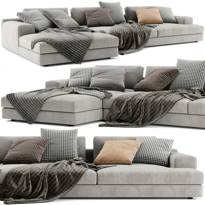 Cassina Miloe Chaise Longue Sofa — Ver 1