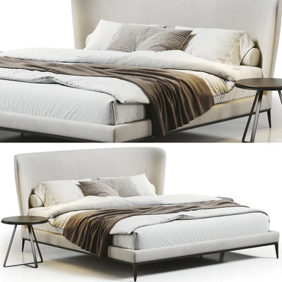 Poliform Gentleman Bed — Ver 1