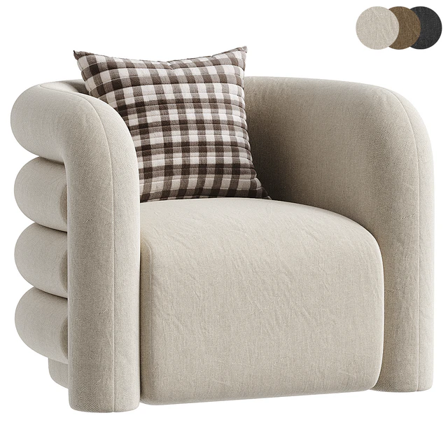 Curves Lounge Chair — Скачать