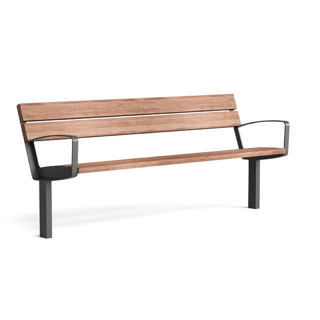 Mmcite Intervera LVR156 LVR157 outdoor park benches — Descargar