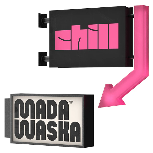 Set of 10 facade console signs — Descargar