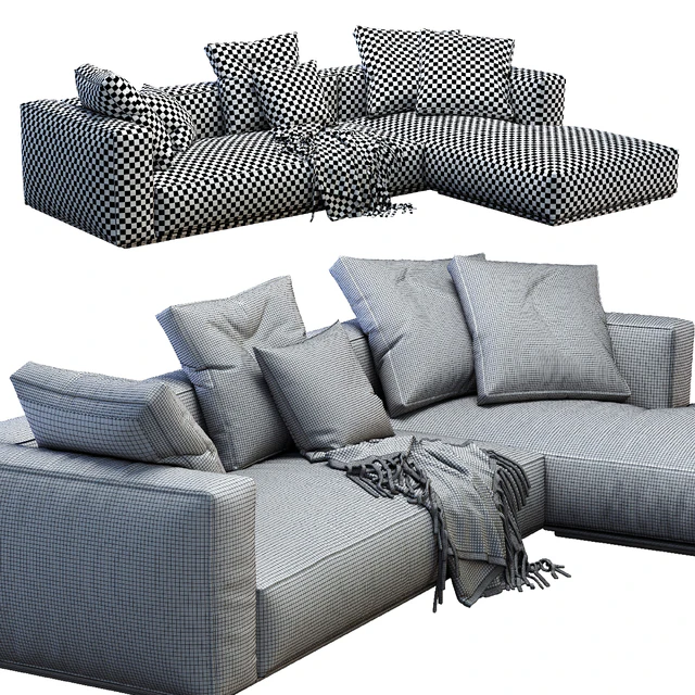 Flexform Sofa Grandemare — Скачать