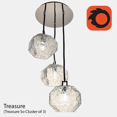Contardi Treasure (Treasure So Cluster of 3) — Вид 1