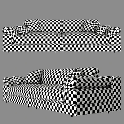 Triple sofa Pufetto Claudia. — Ver 2