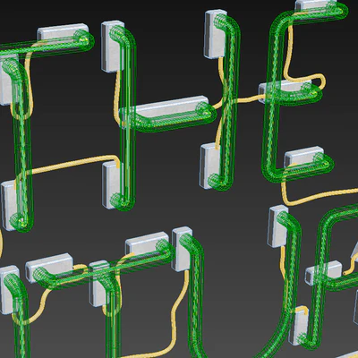 Light modules. Set 55. Neon — Вид 3