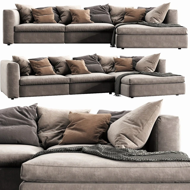 Poliform Dune Chaise Lounge — Скачать