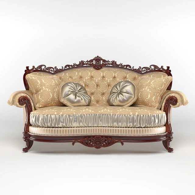 Double sofa Milord Gold — Descargar