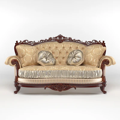 Double sofa Milord Gold — Ver 2