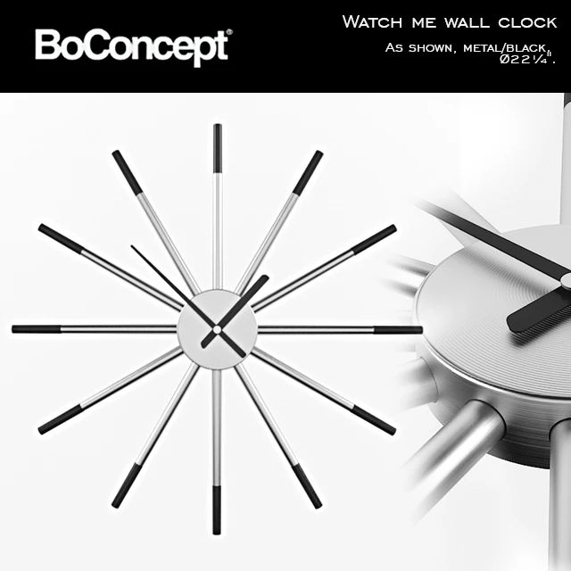 Boconcept Watch Me Wall Clock — Скачать