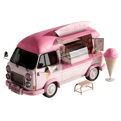 Foodtruck ice cream set 2 — Вид 1