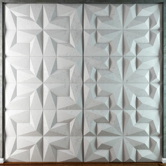 3D panel 9 pcs. / 3D panels Set 9 Subberjean — Descargar