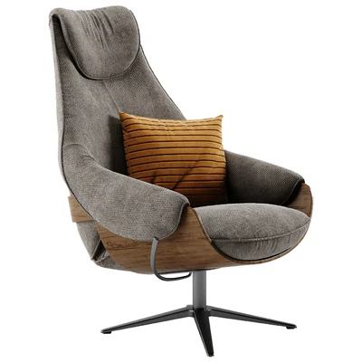 Leolux Cream armchair — Ver 3