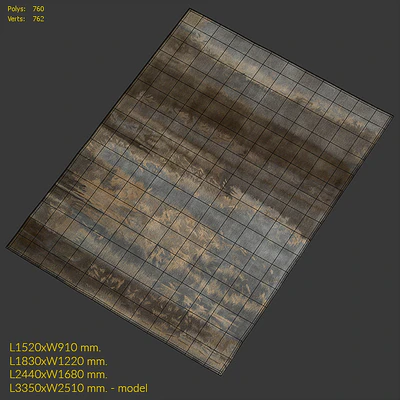 Rug Calvin Klein Home Luster Wash Chrome Rug — Ver 2