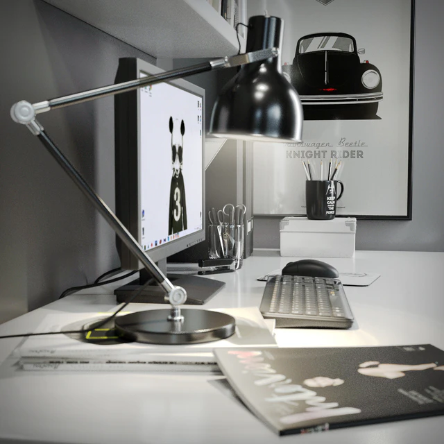 Desk in the Scandinavian style — Descargar