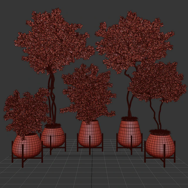 indoor plant set 01 — Скачать