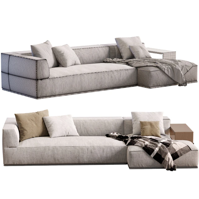 Sofa Perry By Flexform — Скачать