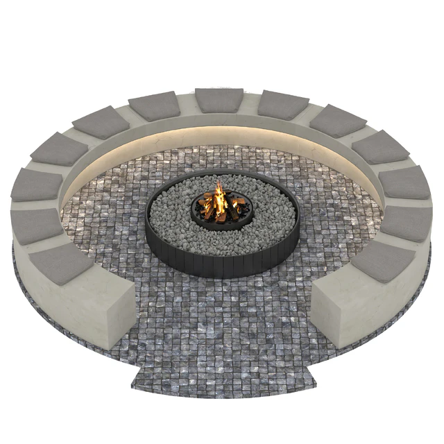 Outdoor Fireplace — Скачать