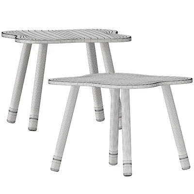 FUN Wooden Kids Table and Chairs Set — View 3