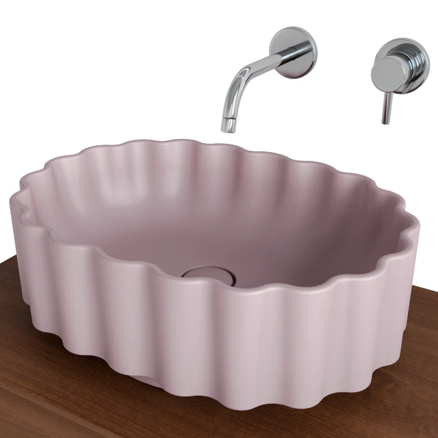 Conchiglia washbasin and cabinet Atollo Kerama Marazzi — Descargar