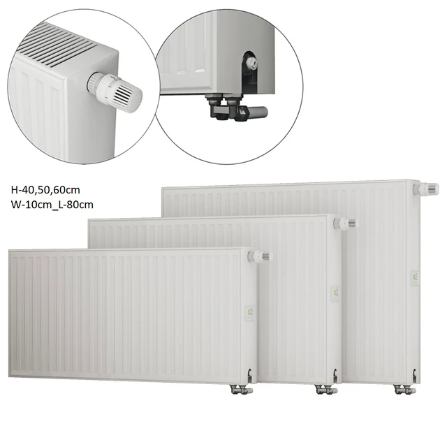 Steel panel radiators Kermi therm-x2 Profil L-80 — Скачать