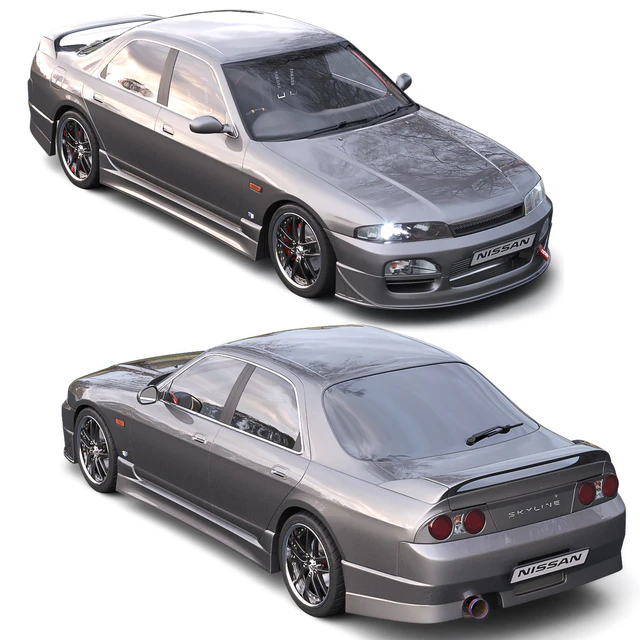 Nissan Skyline Hr33 — Скачать