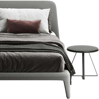 Poliform kelly imbottito bed — Ver 2