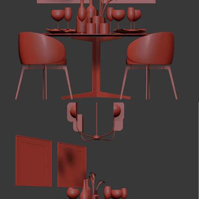 Dinning Set 07 — Ver 2