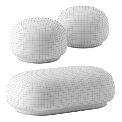 Rico ottoman by Ferm Living — View 2