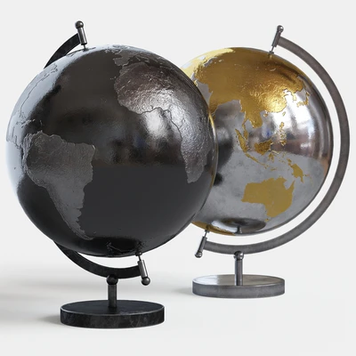 Metal globe — Ver 1