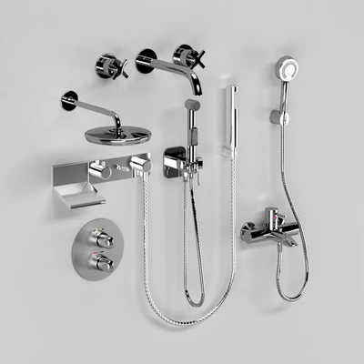 Bathroom accessories collection — Ver 1