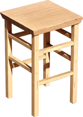wooden stool 003 — Descargar