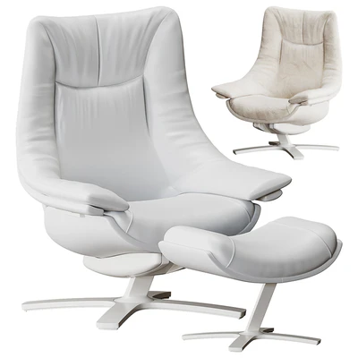 Re-Vive Casual Armchair By Natuzzi — Вид 1