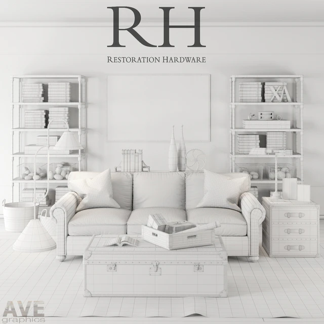 AVE Restoration Hardware Loft set — Descargar