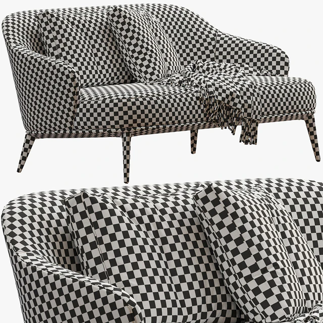 Minotti Leslie Lounge Sofa — Скачать