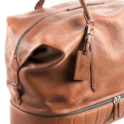 Bag Bentley Heritage Leather Holdall — Ver 3